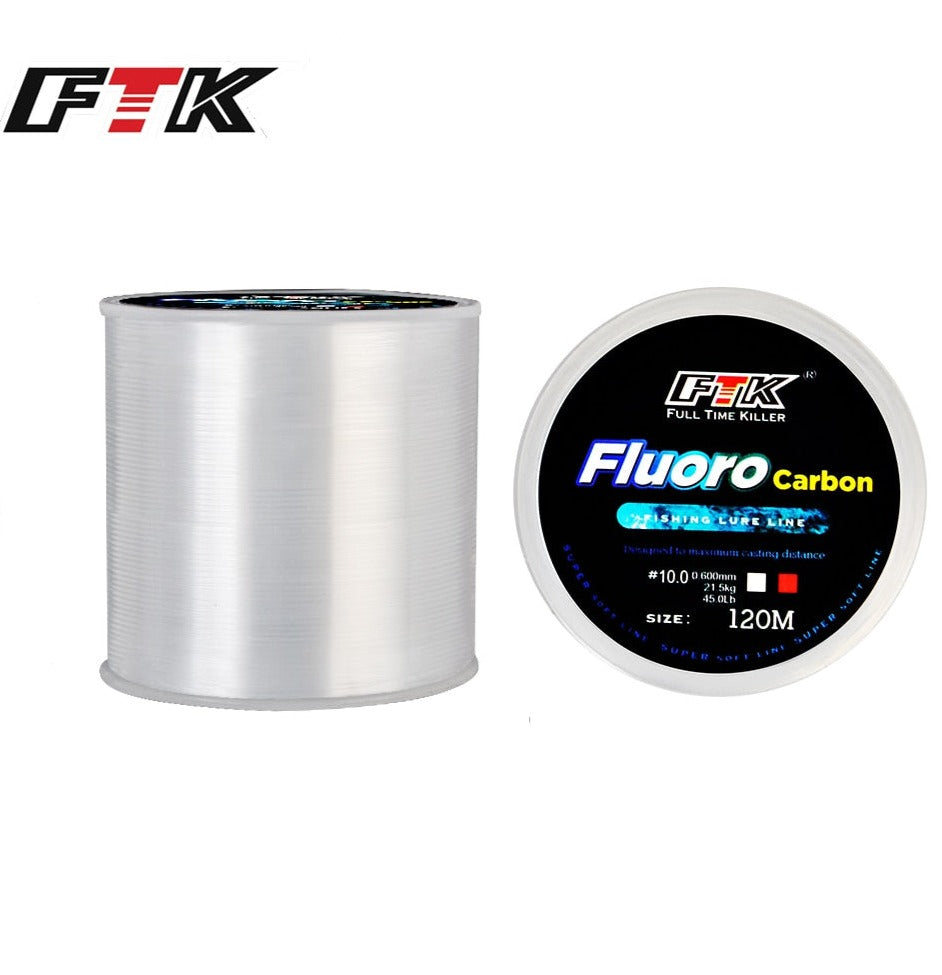  Braided Fishing Line 120M Carbon Fiber Coating