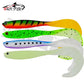 T-tail Soft Lures, 4pc