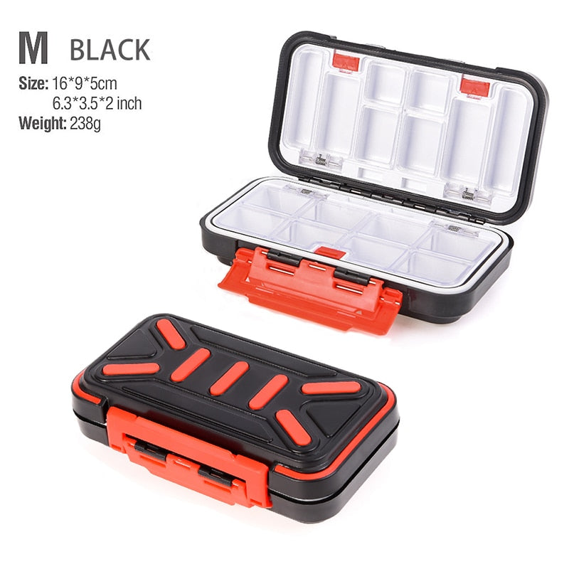 Medium Waterproof Fishing Tackle Box – HookAddikt