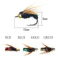 Bead-Head Fishing Flies, 32pcs and Box