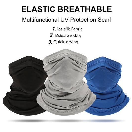 UV Protection Silk Face Cover