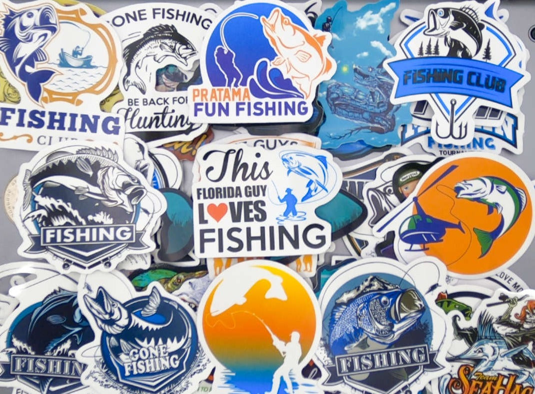 Fishtastic Sticker Pack, 50pcs